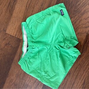Patagonia Bright Green Women's Shorts